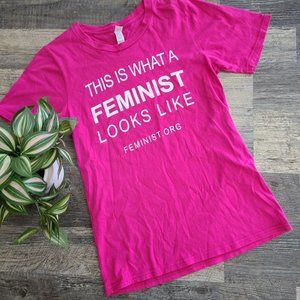 This Is What A Feminist Looks Like T-Shirt Size Small